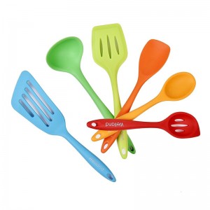 Welland Industries LLC 6 Piece Silicone Cooking Utensil Set WAND1170